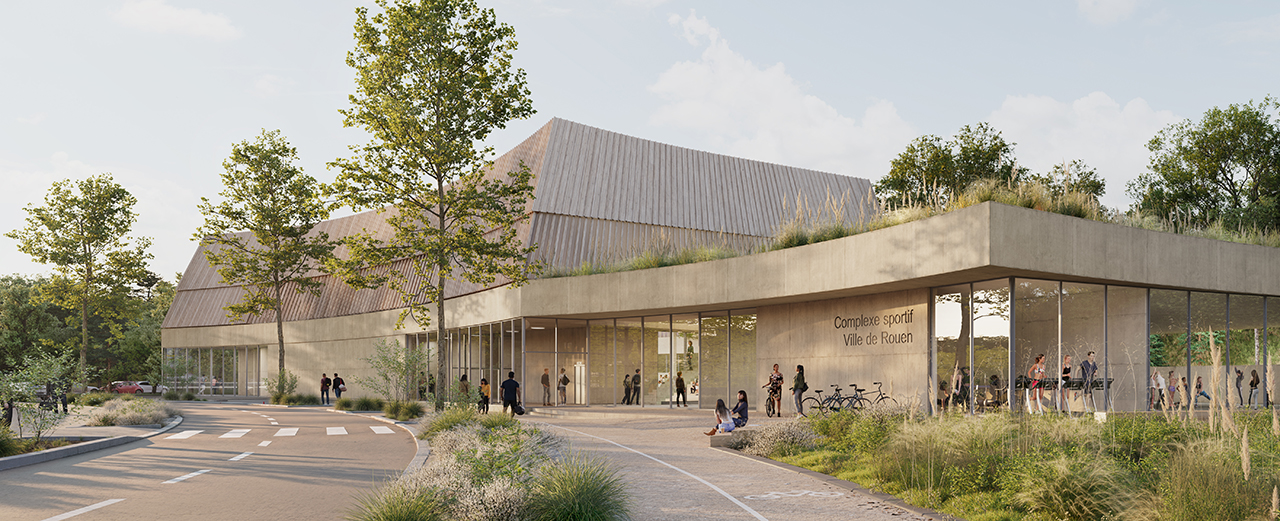 Rouen-ComplexeSportif-Parvis