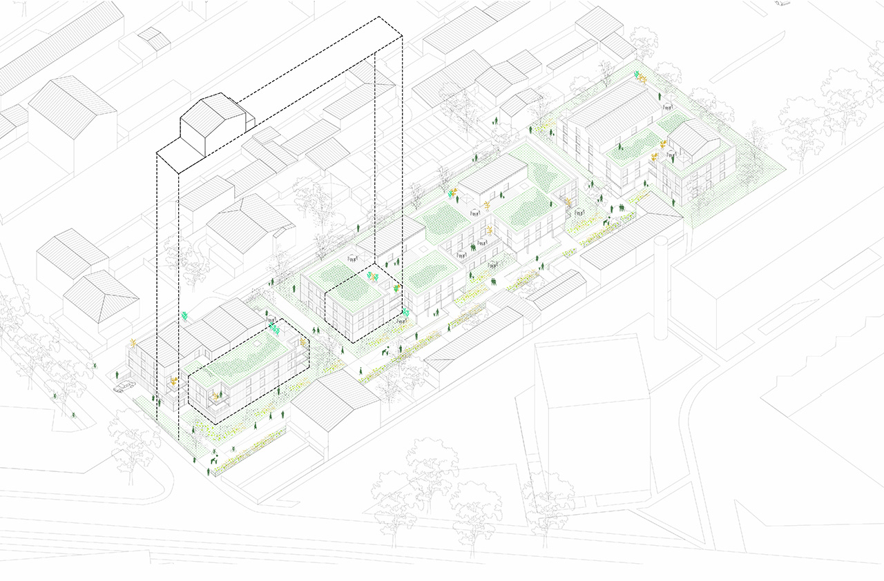 Montreuil-LogementsRuffins-Axonométrie